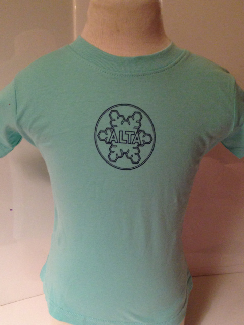 Green Alta Baby Snowflake T-Shirt